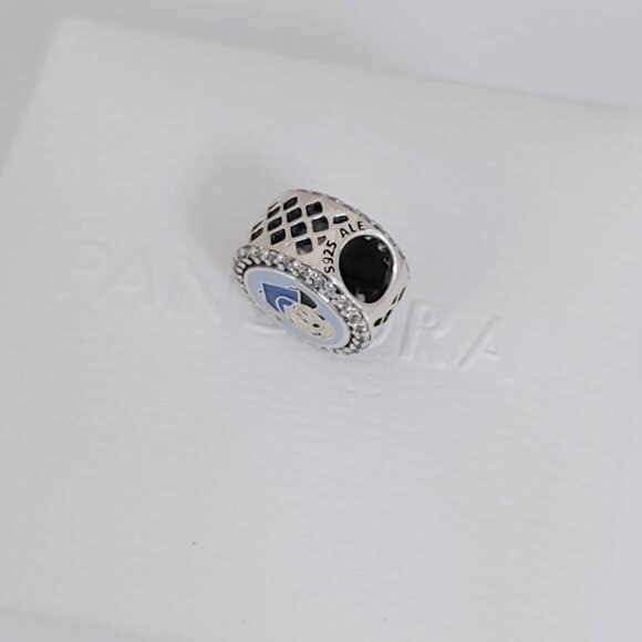 Pandora Mickey Graduation Class of 2024 Charm Button Exclusive Bead Pendant S925 - Picture 4 of 7
